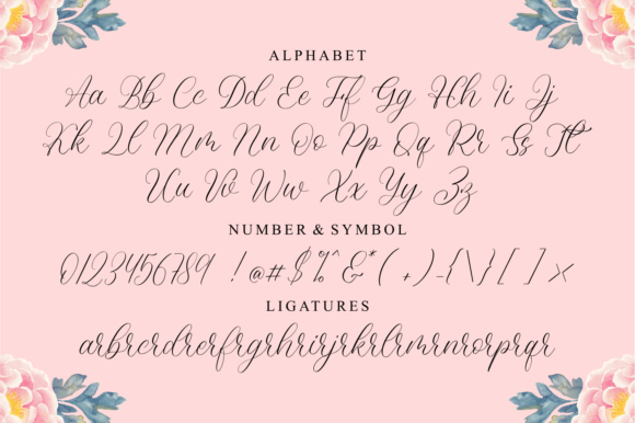 Mondylove Font PNG with transparent background - Preview 6