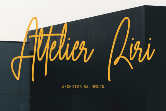 Olgoods Script Font PNG with transparent background - Preview 2