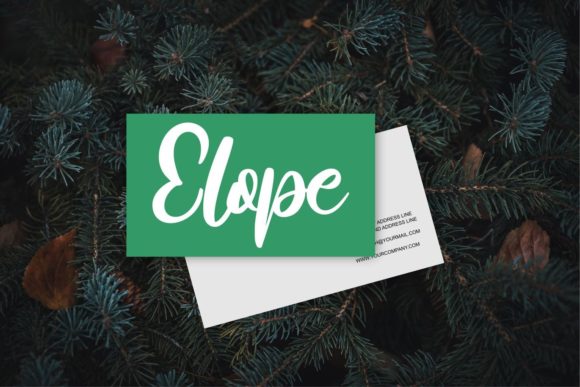 Railway Script Font PNG with transparent background - Preview 3