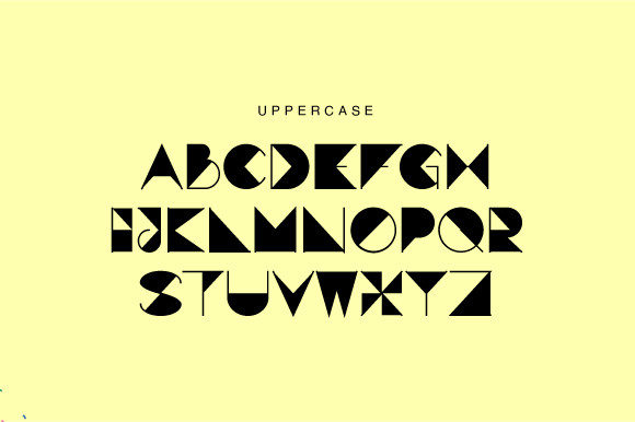 Rombi Font font preview - 1