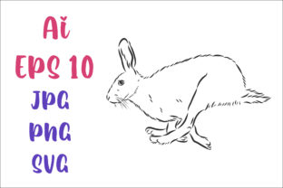 Harees Vector Hare Vector Sketch Graphic by elalalala · Creative Fabrica