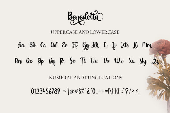 Benedetta Font - Preview 4