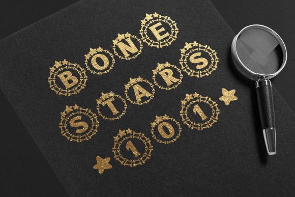 Bone Stars Font - Preview 3
