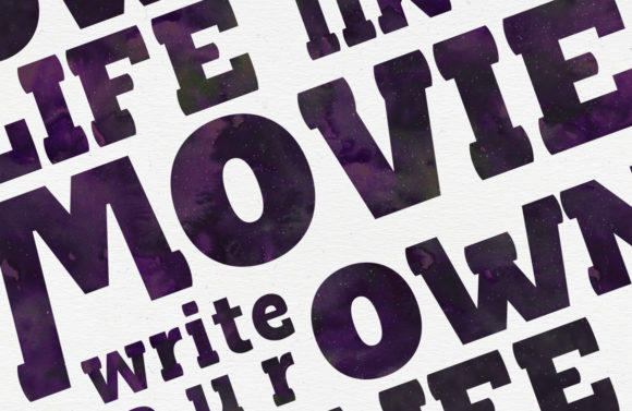 Broky Font - Preview 1