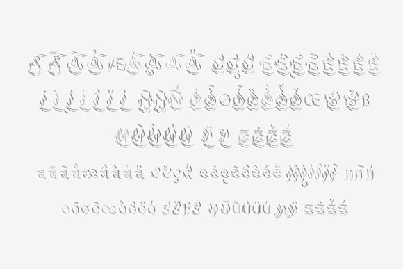 Claw White Tiger Font - Preview 4