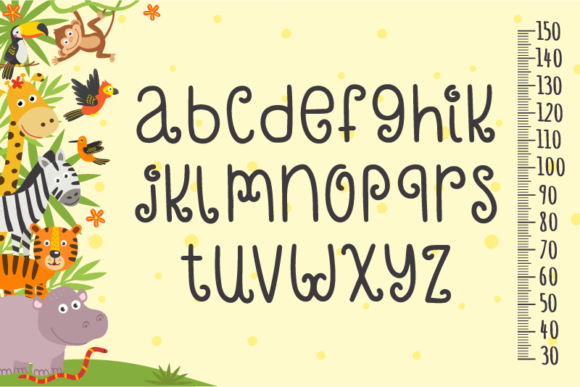 Crazy Monkey Font - Preview 1