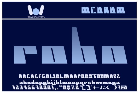 Cyber Font - Preview 1