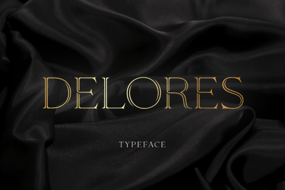Delores Display Font By Pasha Larin