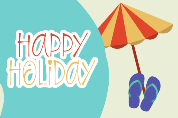 Enjoy Summer Font - Preview 3