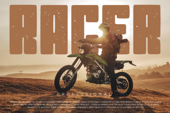 Giant Choke Font PNG with transparent background - Preview 4