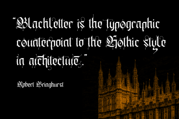 Gold Empire Font - Preview 2