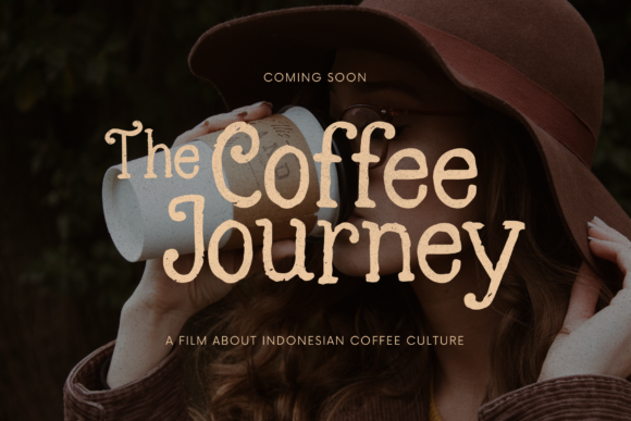Light Roast Font PNG with transparent background - Preview 5