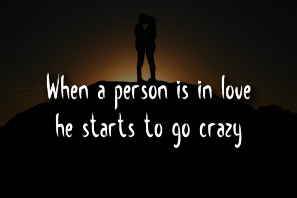 Lovesick Girl Font PNG with transparent background - Preview 3