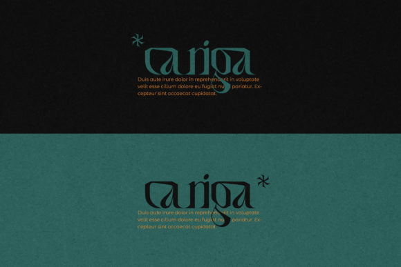 Lynova Font PNG with transparent background - Preview 2