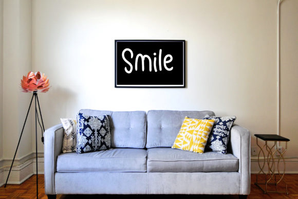 Minimalist Room Font PNG with transparent background - Preview 1