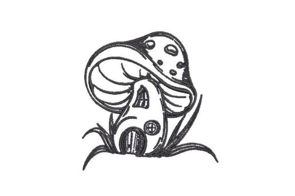 Mushroom Fairy House