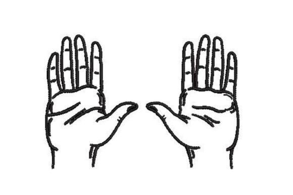 Open Hands Sketch