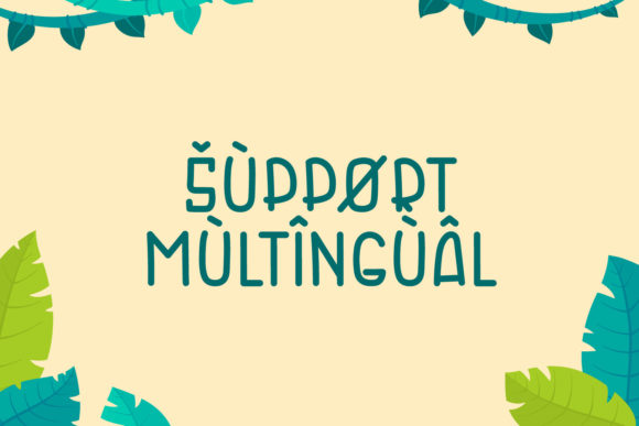 Animal Squad Font PNG with transparent background - Preview 3