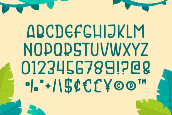 Animal Squad Font - Preview 5