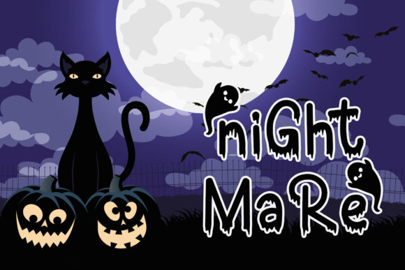 Bat Boo Font - Preview 2