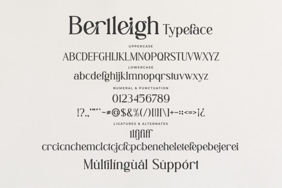 Berlleigh Beautifull Duo Font - Preview 5