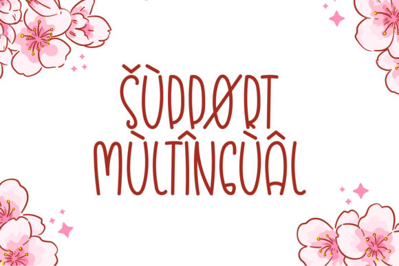 Blossom Font - Preview 2