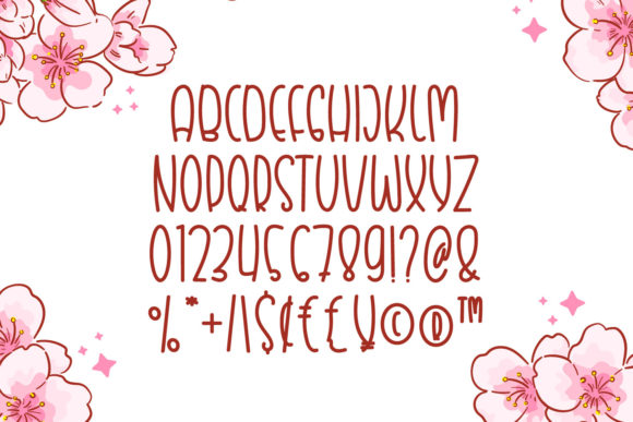 Blossom Font - Preview 4