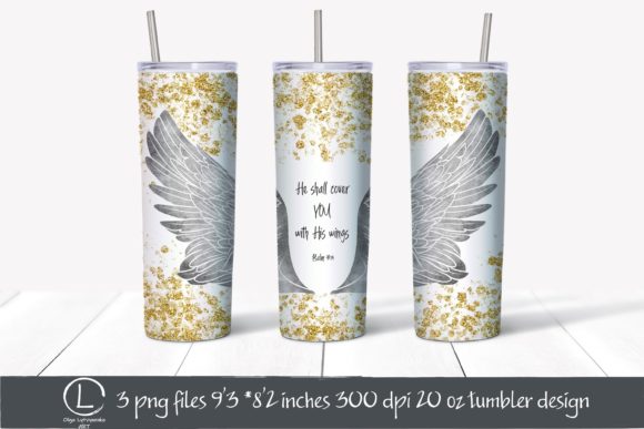 Christian Sublimation Tumbler Design PNG Graphic Crafts By OlhaLyArt