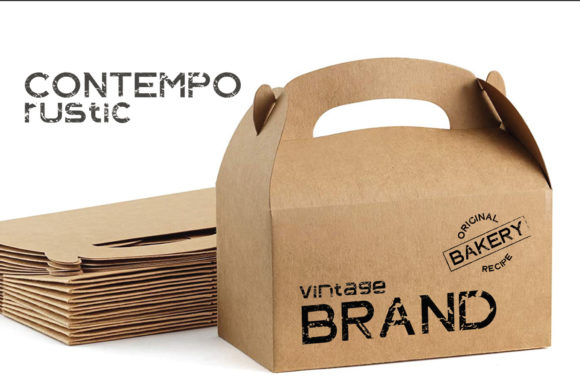 Contempo Rustic Font - Preview 1