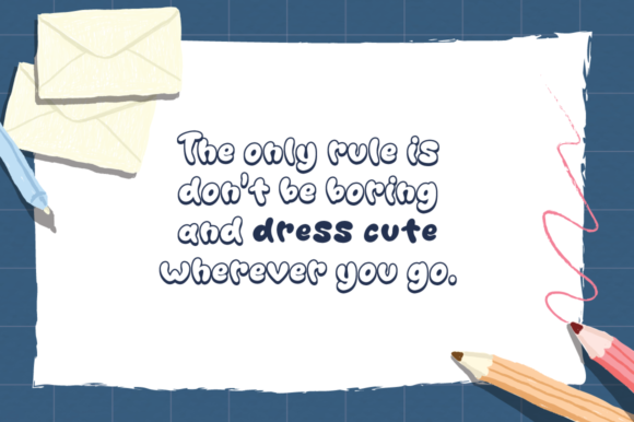 Cutey Patchy Font - Preview 1
