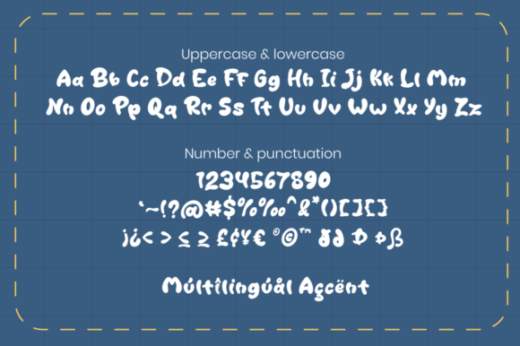 Cutey Patchy Font - Preview 3