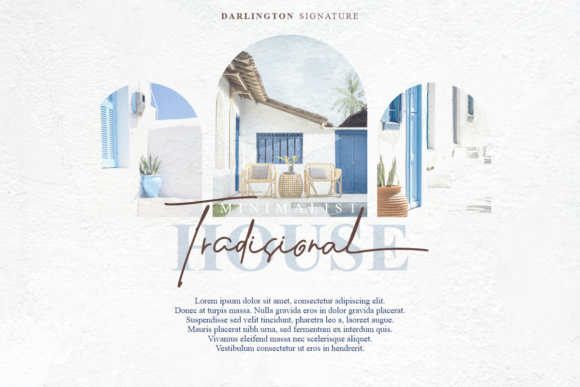 Darlington Signature Font - Preview 3