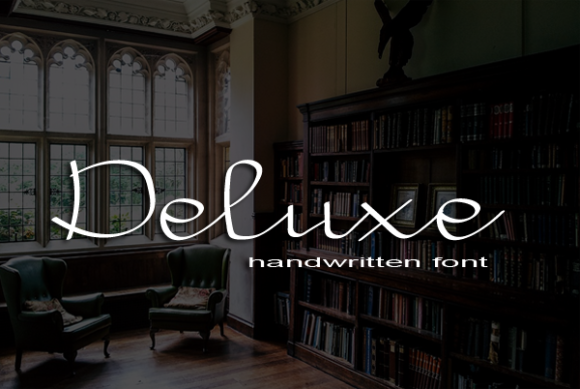 Deluxe Script & Handwritten Font By AA studio