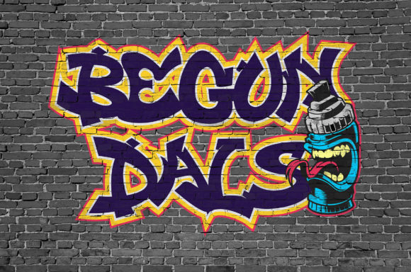 Derans Vandals Font PNG with transparent background - Preview 2