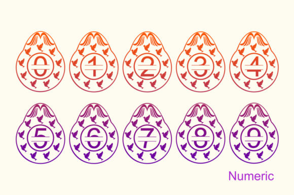 Dove Egg Monogram Font - Preview 3