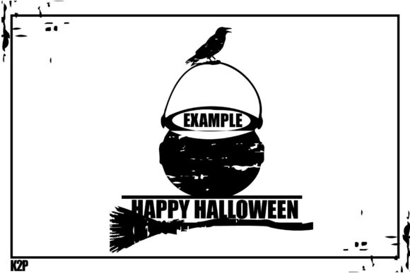 Halloween Monogram Set2 Font PNG with transparent background - Preview 5