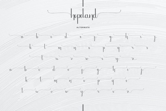 HopeLand Font - Preview 5
