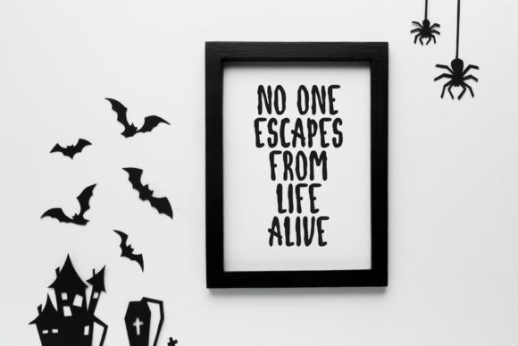 Horror Hunter Font PNG with transparent background - Preview 3