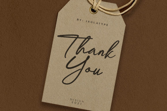 Humanist Signature Font PNG with transparent background - Preview 6