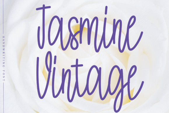 Jasmine Vintage Script & Handwritten Font By Inspekelement.ST