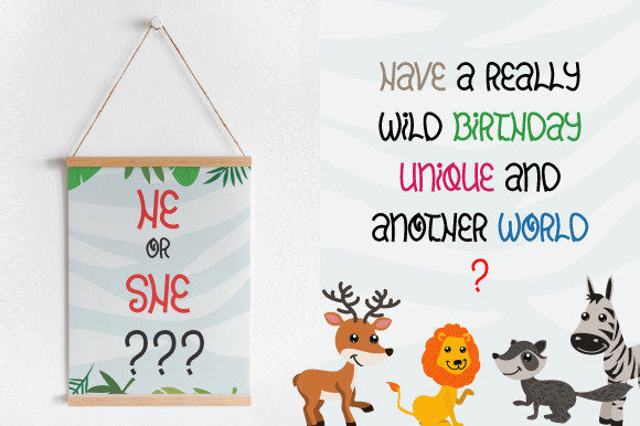 Jawo Font PNG with transparent background - Preview 3