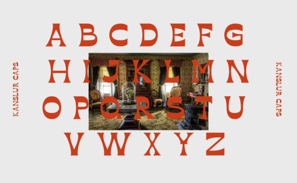Kanslur Font PNG with transparent background - Preview 6