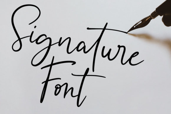 Katherine Script Font PNG with transparent background - Preview 1