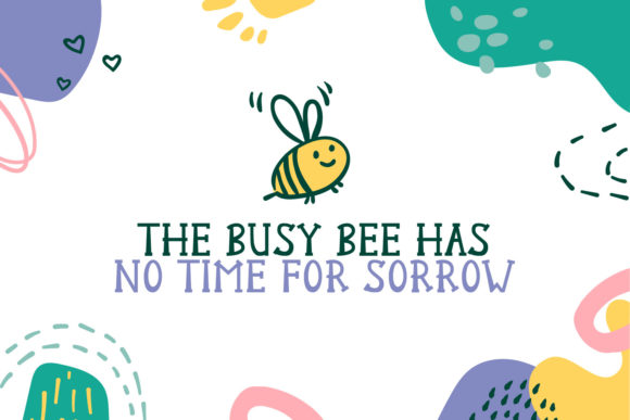 Kinder Kids Font PNG with transparent background - Preview 1