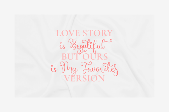 Kindlove Font PNG with transparent background - Preview 6