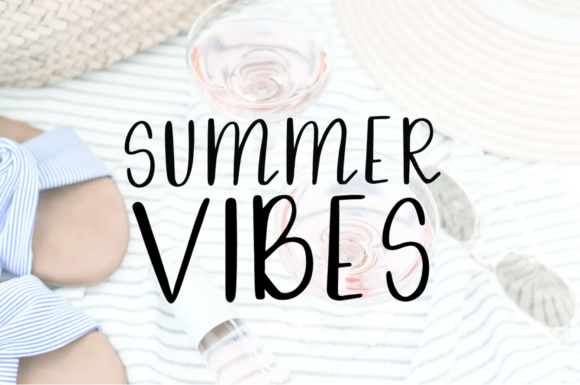 Low Tide Font PNG with transparent background - Preview 1