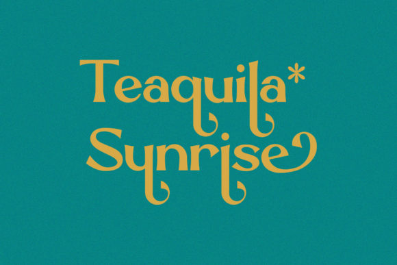 Marcgravia Font PNG with transparent background - Preview 5