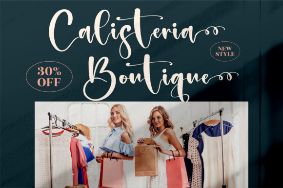 Melantic Beauty Font PNG with transparent background - Preview 1