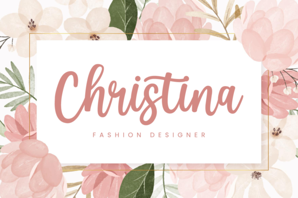 Romantic Autumn Font PNG with transparent background - Preview 5