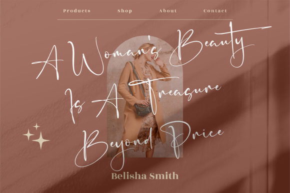 Senorita Signature Font PNG with transparent background - Preview 6